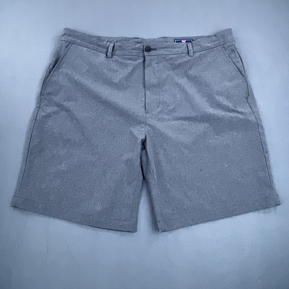 Vineyard Vines Performance Breaker Short Men's 40 Dark Gray Stretch